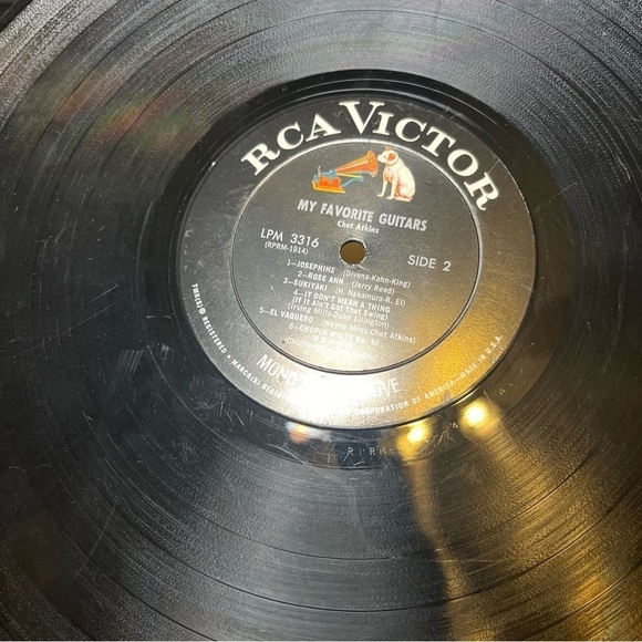 Chet Atkins, My Favorite Guitars vintage vinyl record from 1965 - Picture 11 of 11